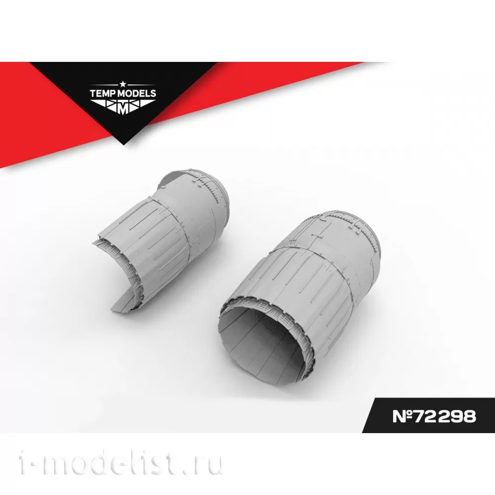 72298 TEMP MODELS 1/72 Сопла реактивного двигателя РД-33 на М-29 (Трубач)