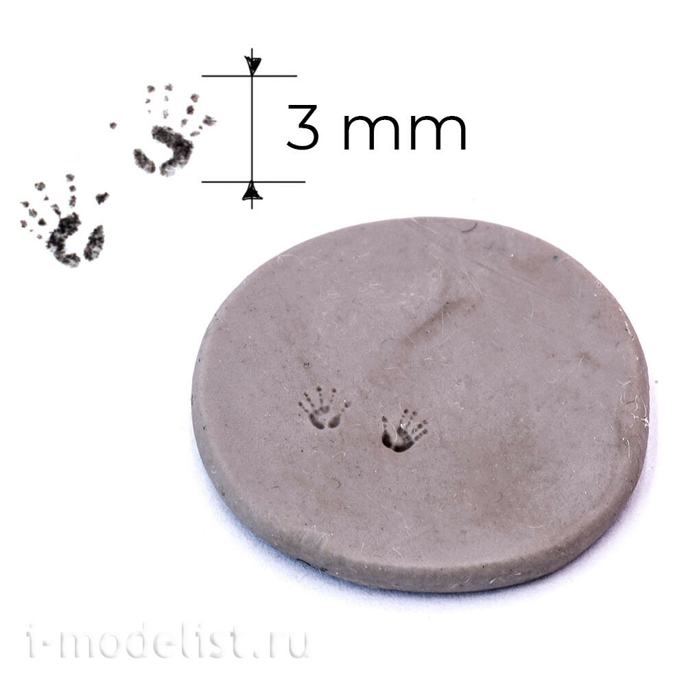 T-093 MiniWarPaint Штамп Ладони, размер XS