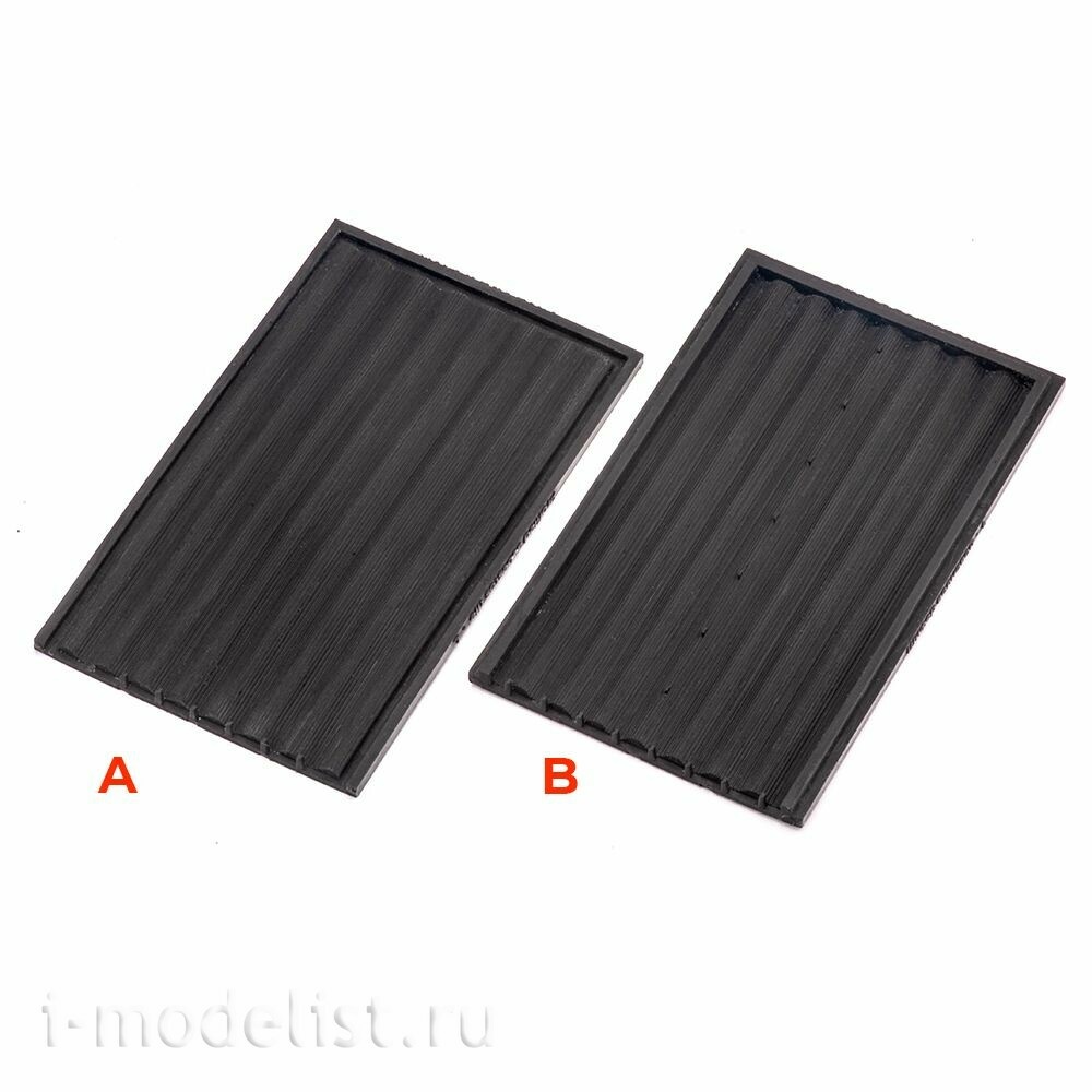 T-134 MiniWarPaint Инструмент (молд) для создания шифера асбестового, размер L	