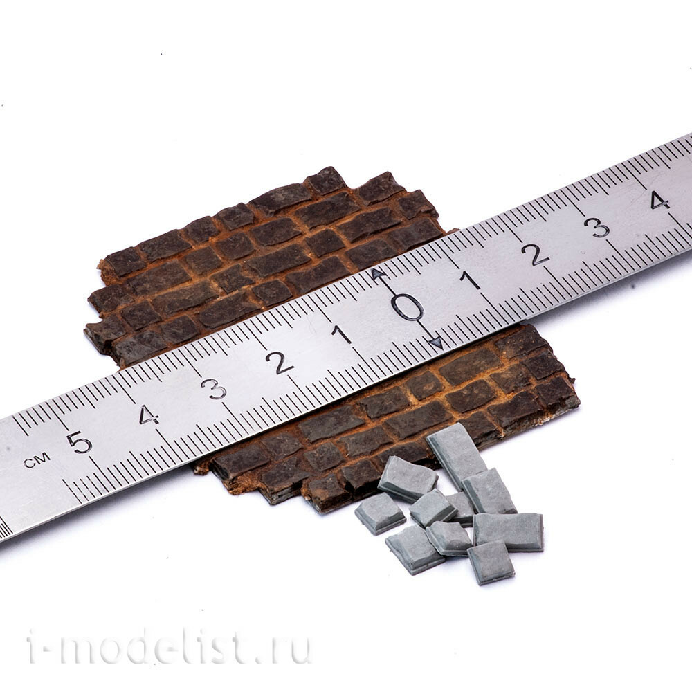 T-104 MiniWarPaint Инструмент (молд) для создания брусчатки, размер L