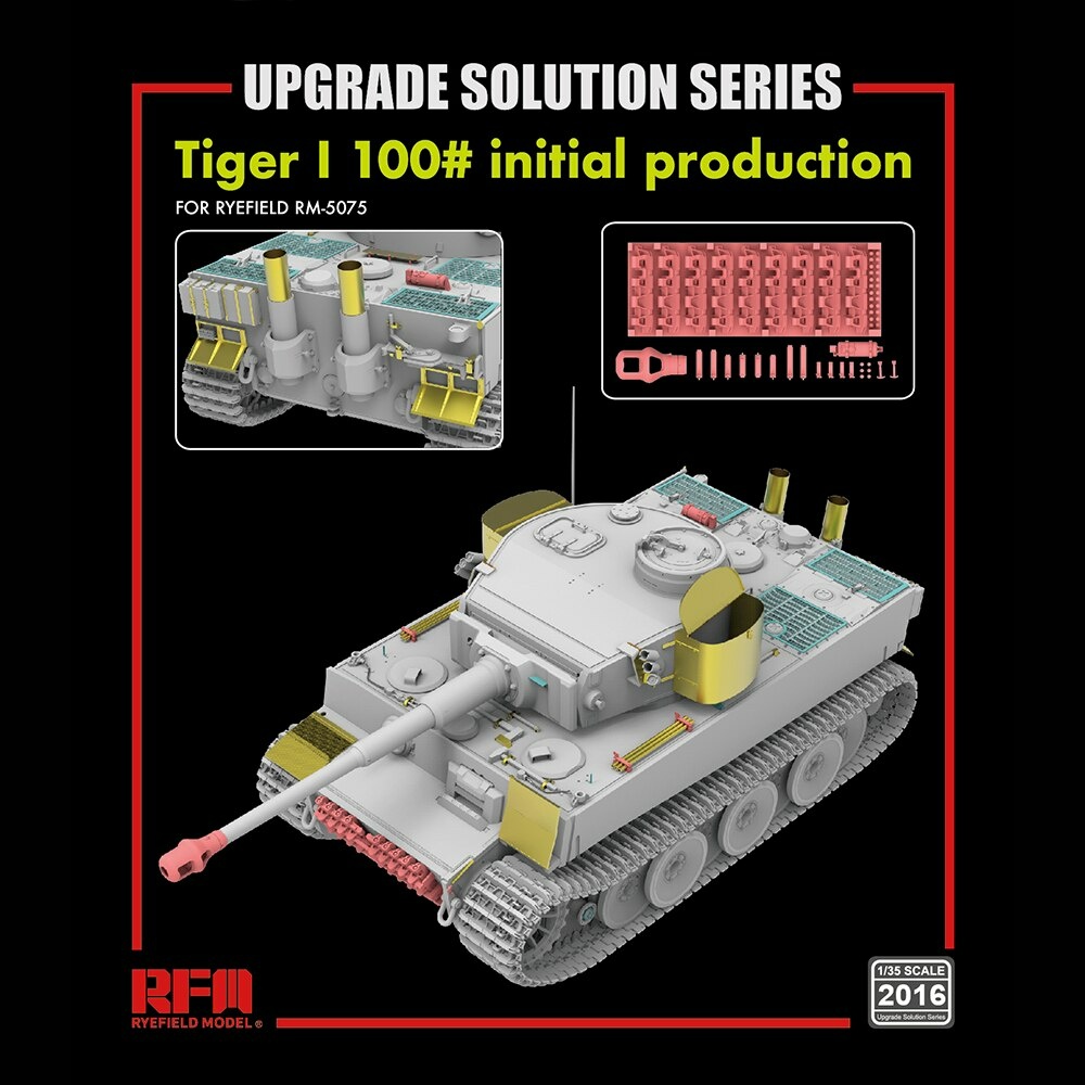 RM-2016х Rye Field Model 1/35 Набор улучшений для TIGER I 100# initial production	
