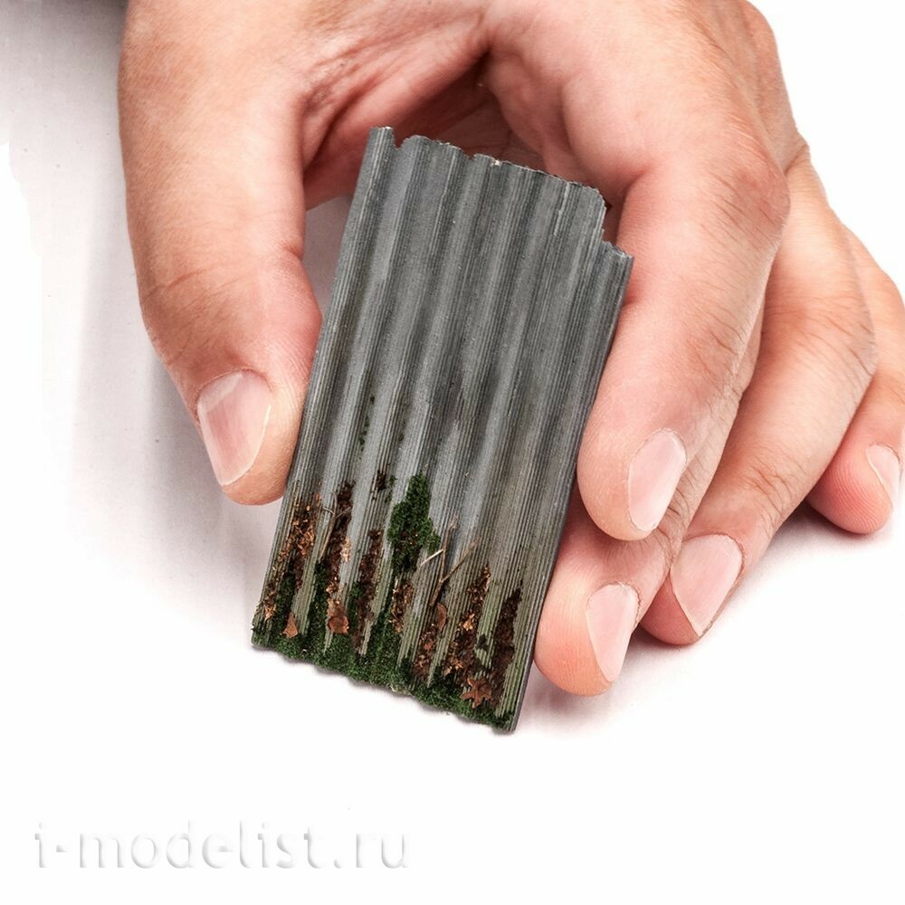 T-134 MiniWarPaint Инструмент (молд) для создания шифера асбестового, размер L	