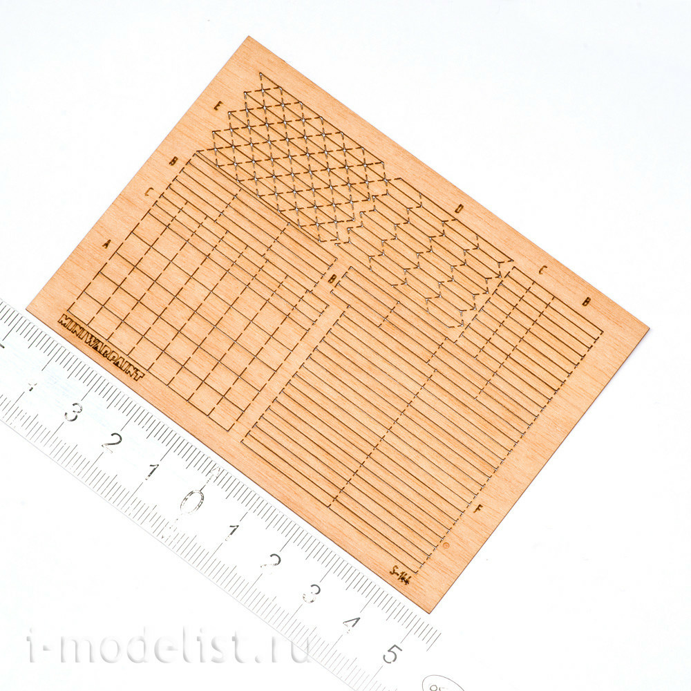 S-144 MiniWarPaint Паркет наборный Версальский квадрат, размер L