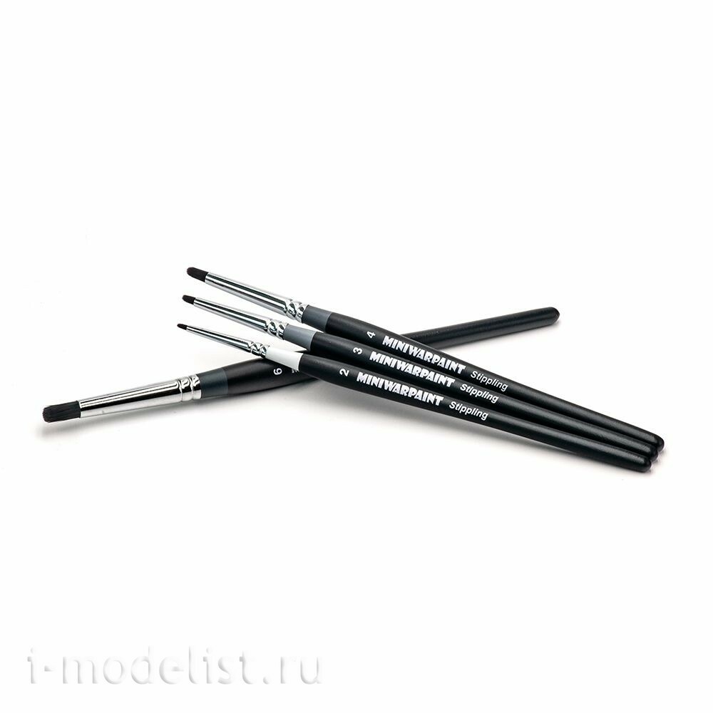 T-127 MiniWarPaint Кисти MiniWarPaint набор 