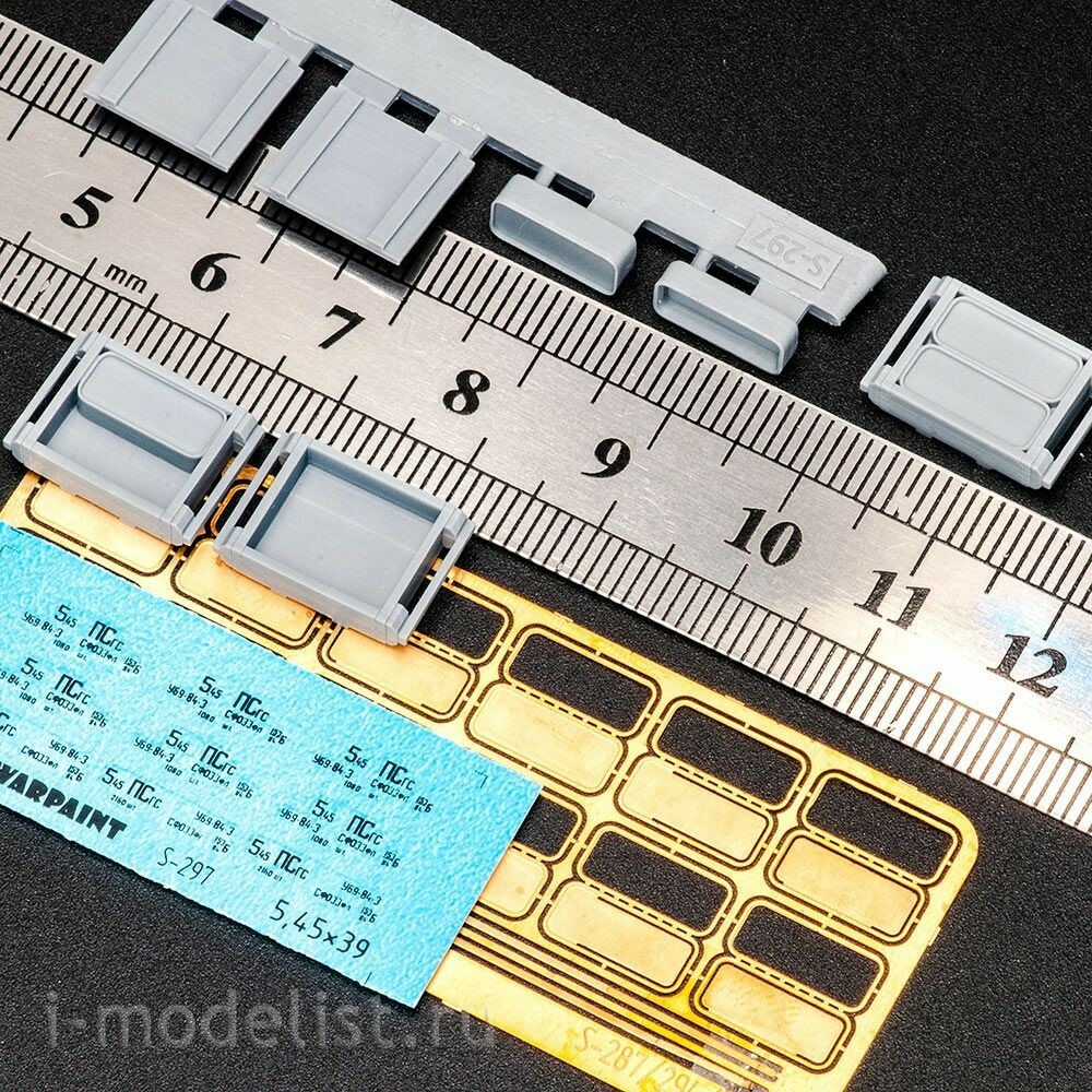 S-297 MiniWarPaint 1/35 Боеприпасы и тара 5,45х39