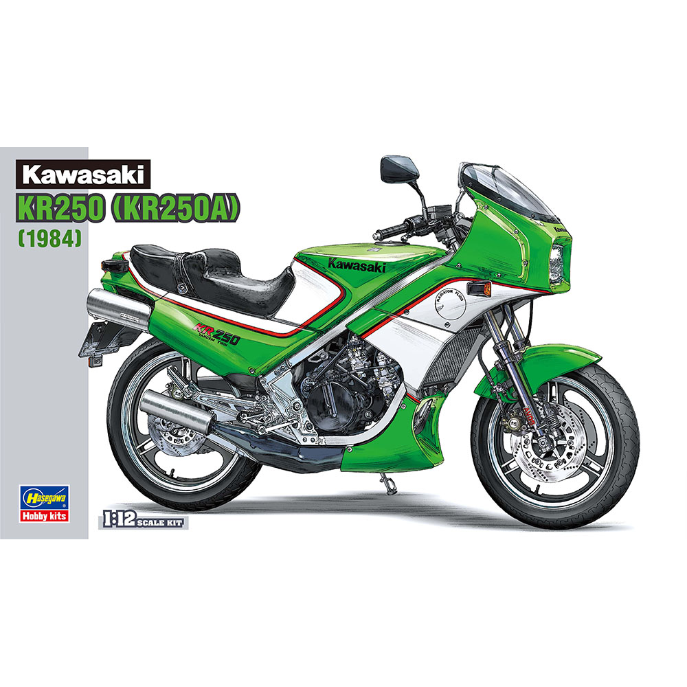 21512 Hasegawa 1/12 Мотоцикл Kawasaki KR250 (KR250A)