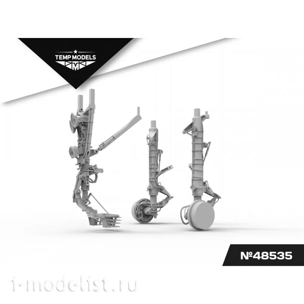 48535 TEMP MODELS 1/48 Набор стоек шасси С-35