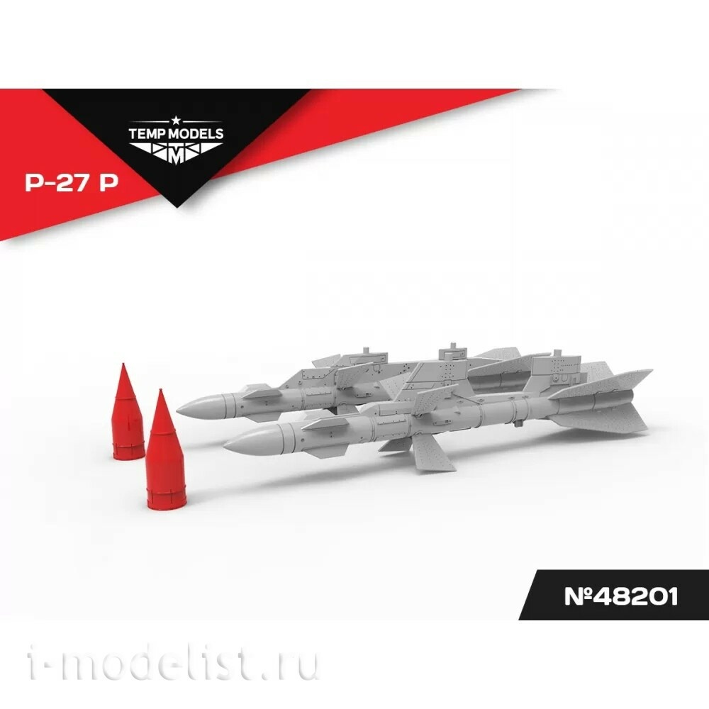 48201 TEMP MODELS 1/48 Управляемая ракета Р-27 Р