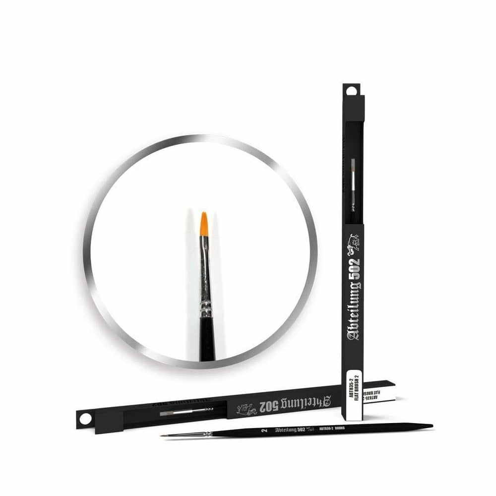 ABT-835-2 Abteilung 502 Кисть плоская 2 / Flat Brush 2