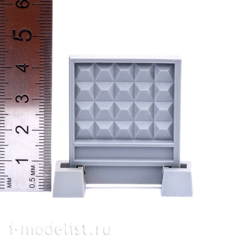 S-172 MiniWarPaint Забор секционный ПО-2 размер XS (3 панели + 4 опоры)