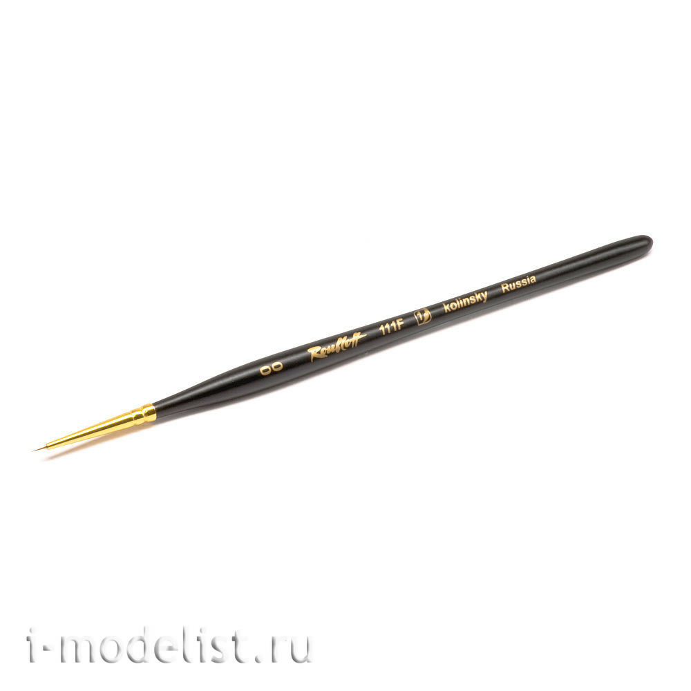 ЖК1-00,5FЖ Roubloff Кисть колонок круглая укороченная 00 серии 111F