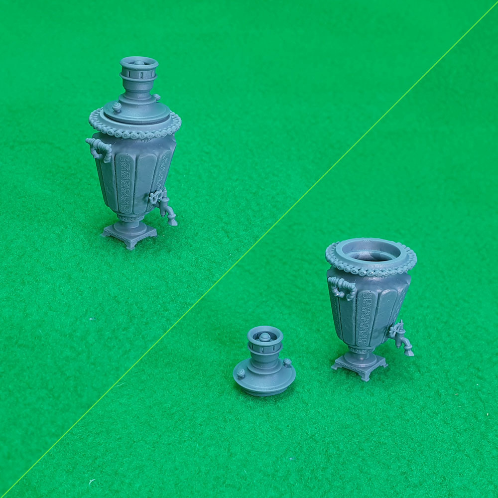 6042 СВмодель 1/12 Самовар 