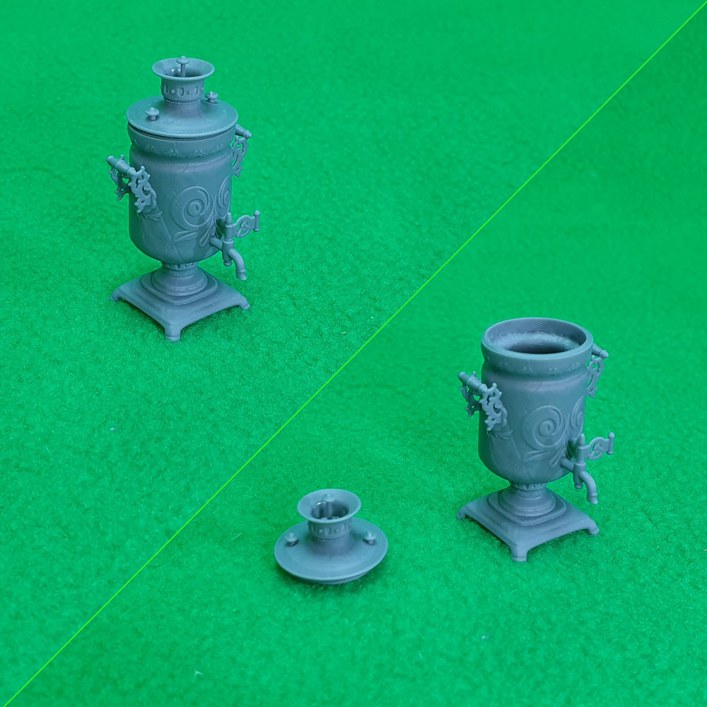 6041 СВмодель 1/12 Самовар 