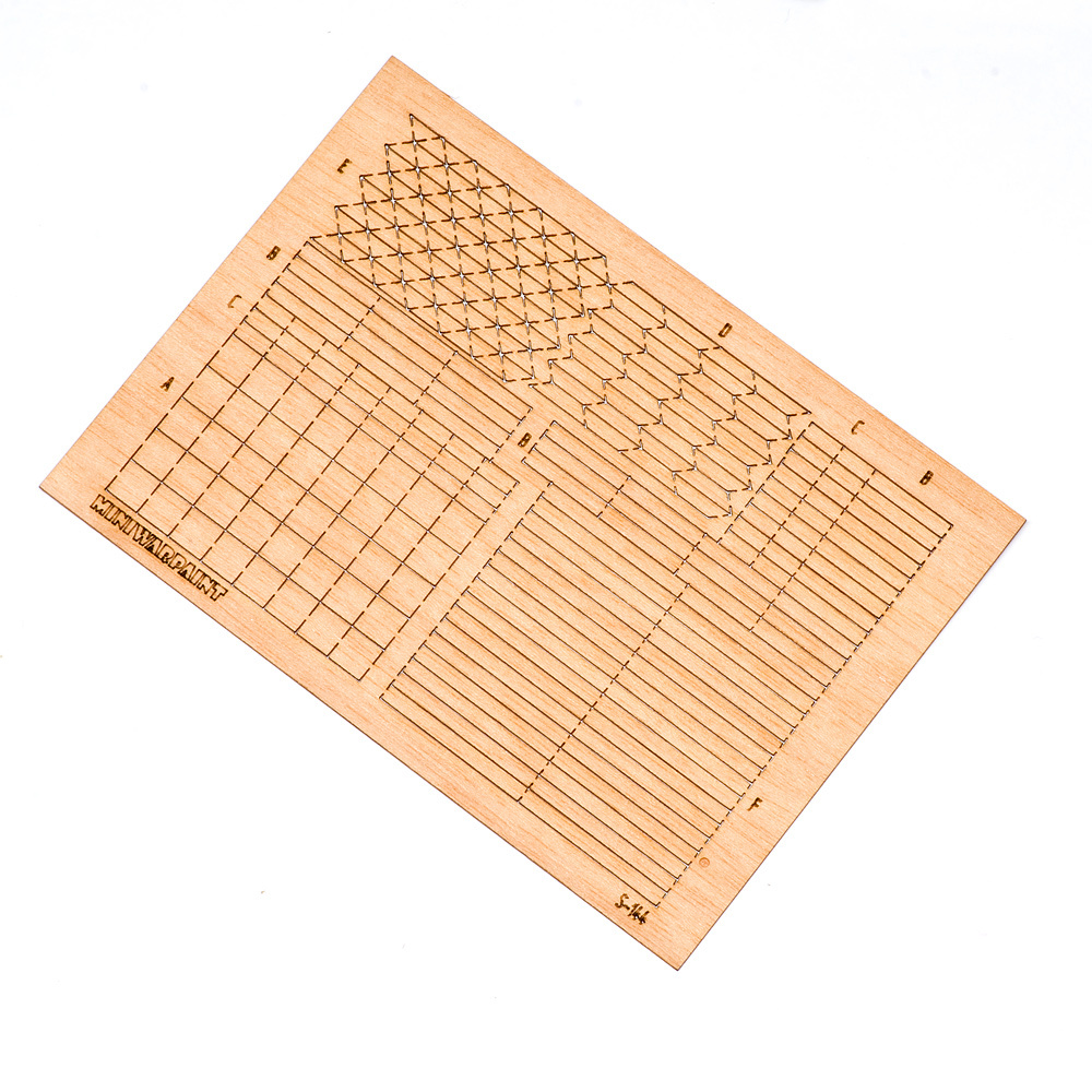 S-144 MiniWarPaint Паркет наборный Версальский квадрат, размер L