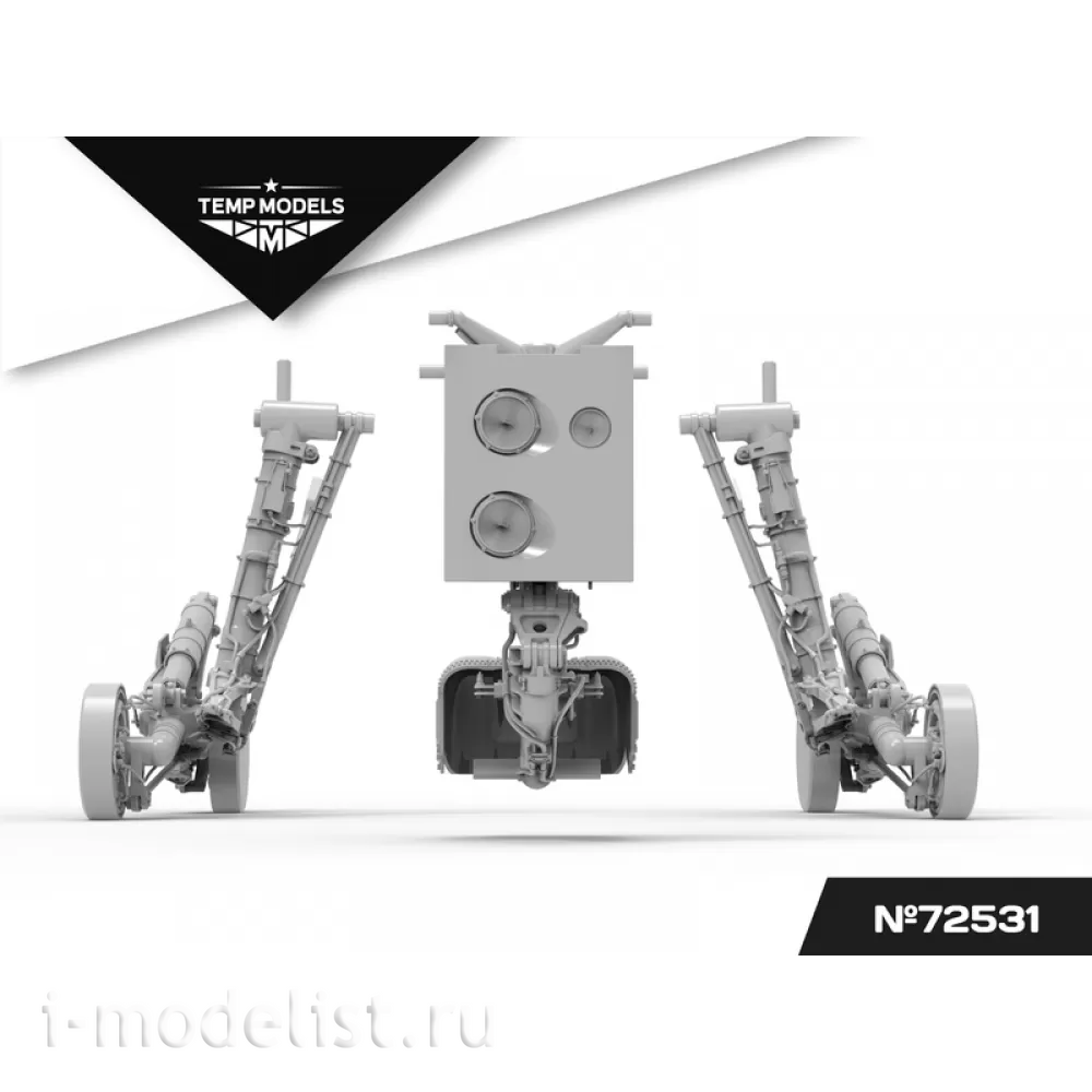 72531 TEMP MODELS 1/72 Набор стоек шасси М-31