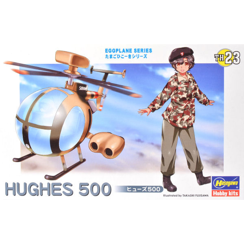 60133 Hasegawa Вертолёт Hughes 500 (Egg Plane)
