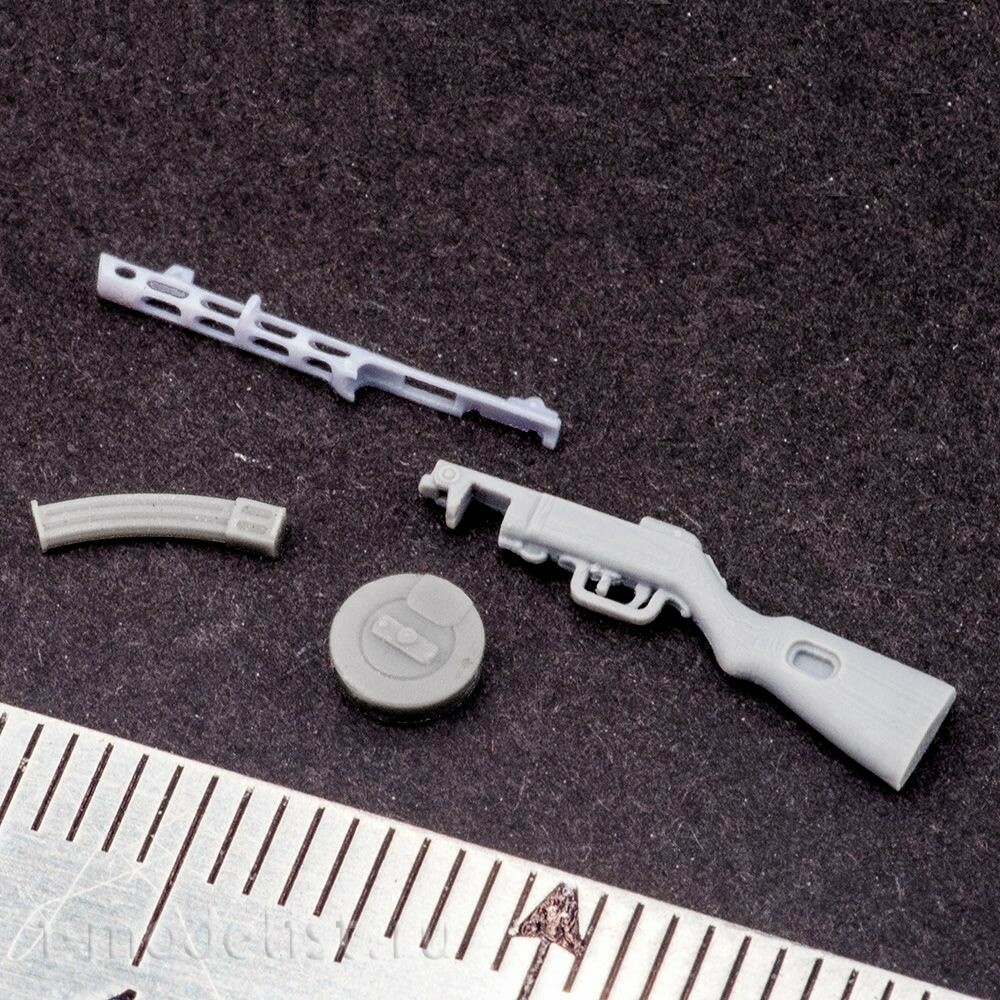 S-281 MiniWarPaint 1/35 Пистолет-пулемет Шпагина (ППШ-41)