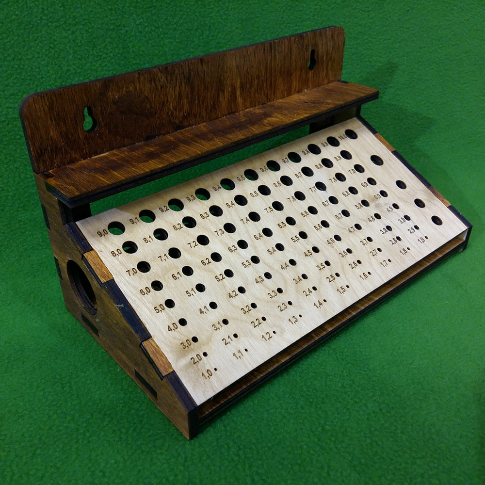 5089 СВмодель Подставка-органайзер для сверл