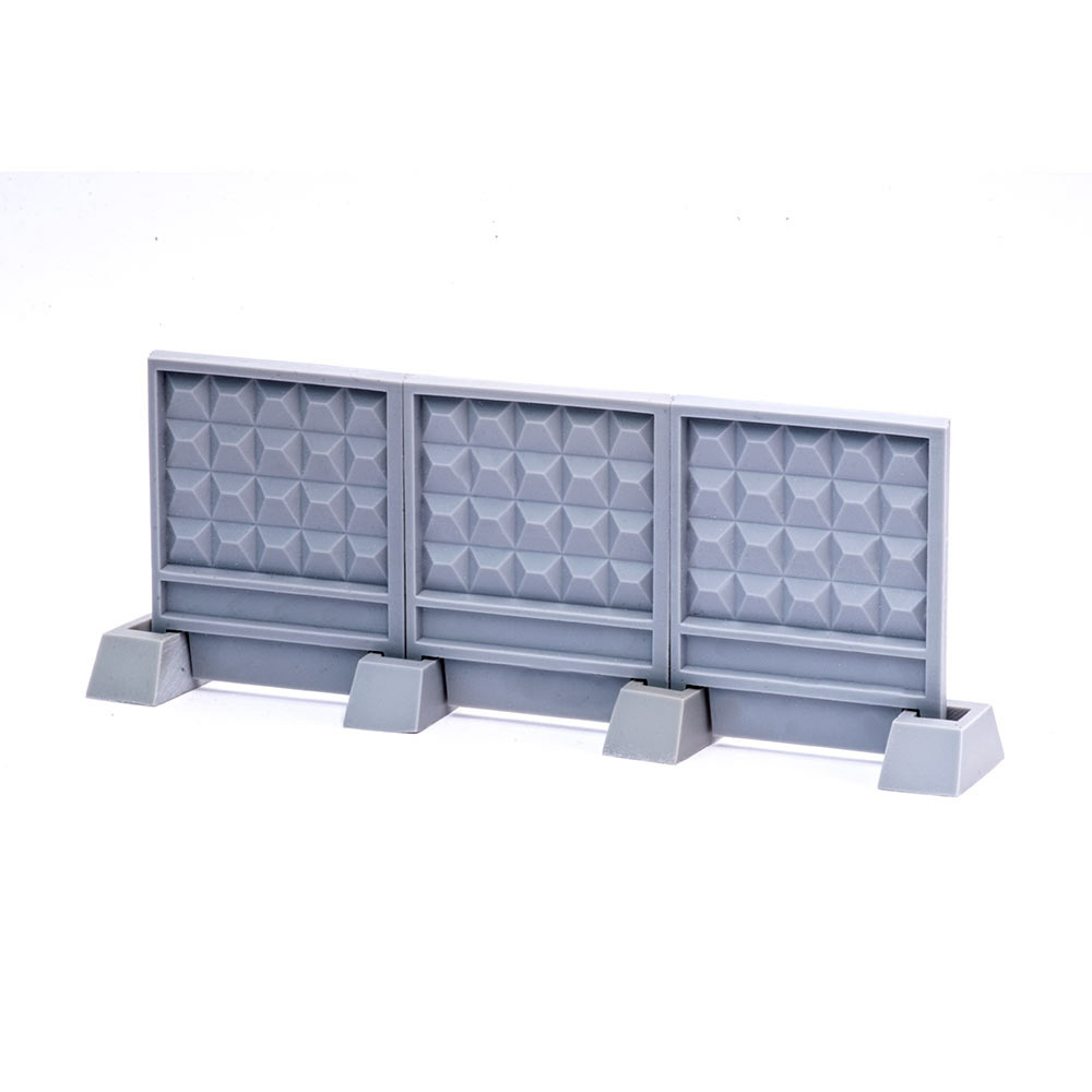 S-172 MiniWarPaint Забор секционный ПО-2 размер XS (3 панели + 4 опоры)