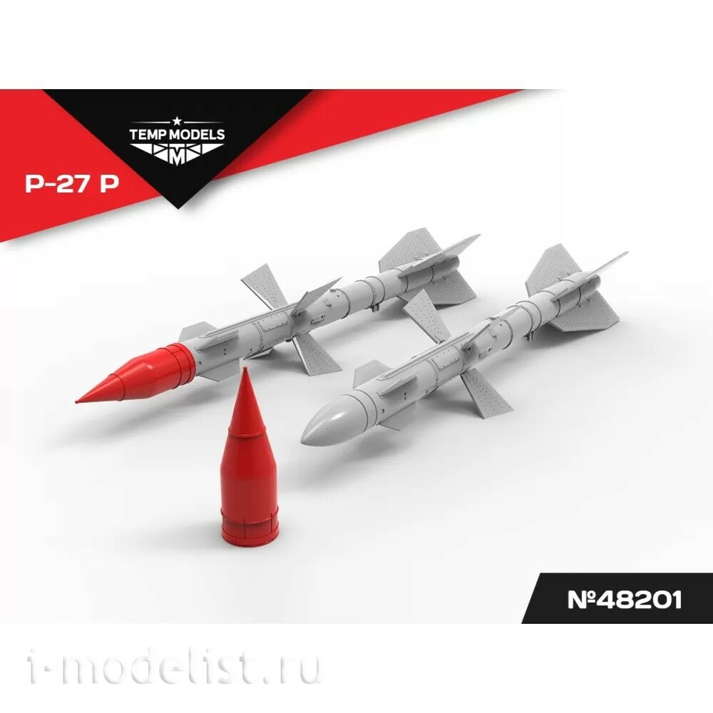 48201 TEMP MODELS 1/48 Управляемая ракета Р-27 Р