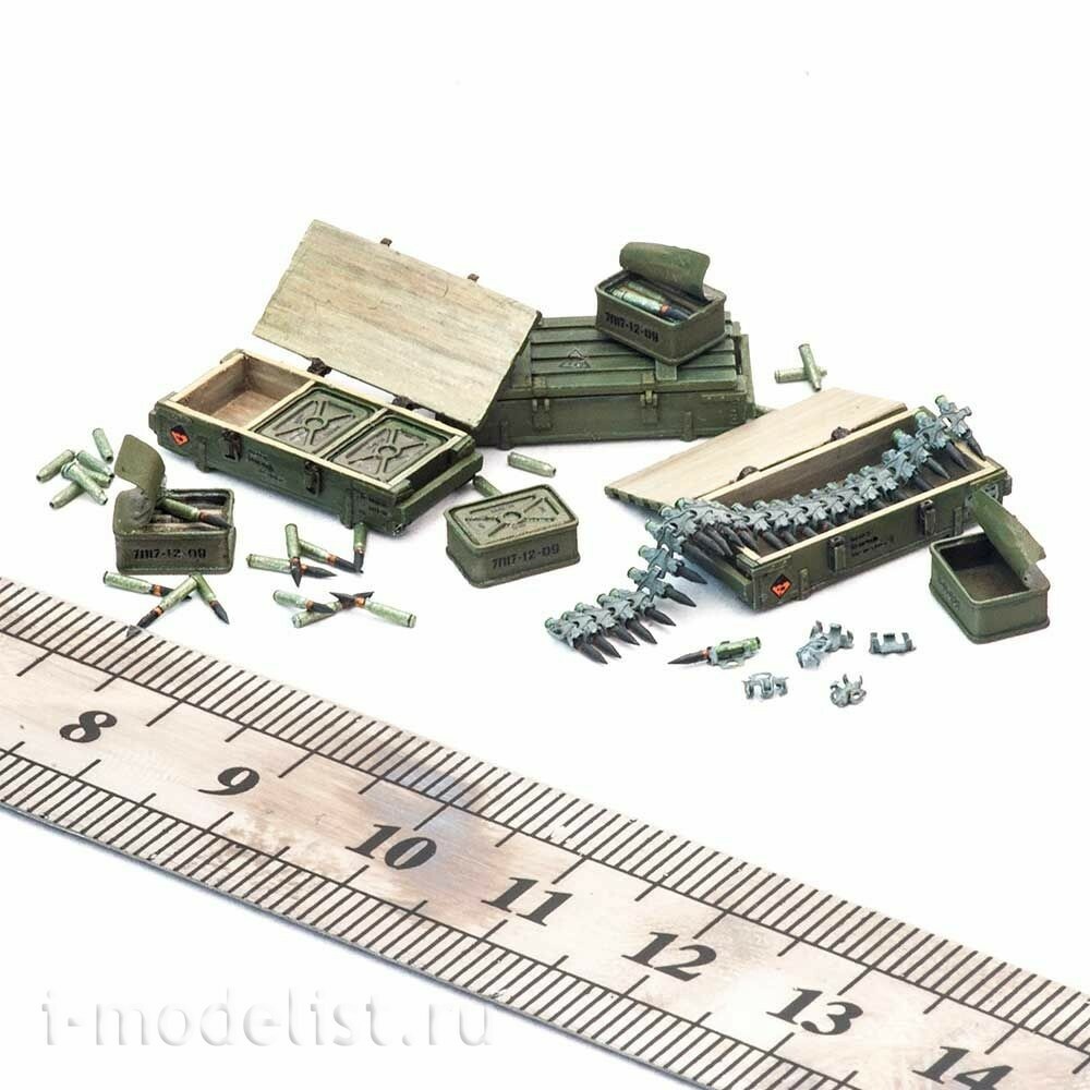 S-293 MiniWarPaint 1/48 Боеприпасы и тара 30Х165 ОФЗ