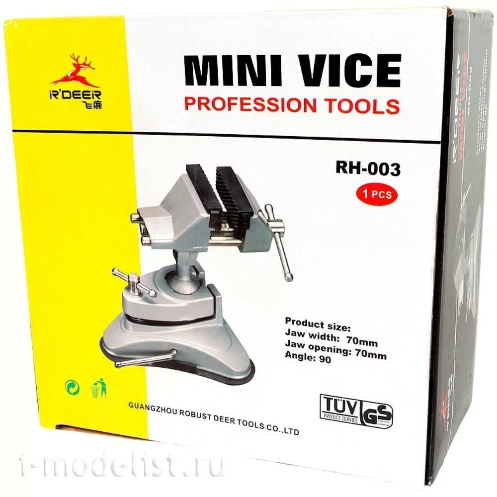 MW-2139 MANWAH Тиски на присоске