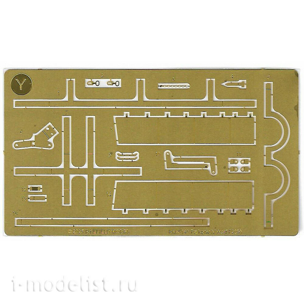 RM-5143 Rye Field Model 1/35 Немецкий танк Sd.Kfz.161/1 Panzerkampfwagen IV Ausf. F2/G