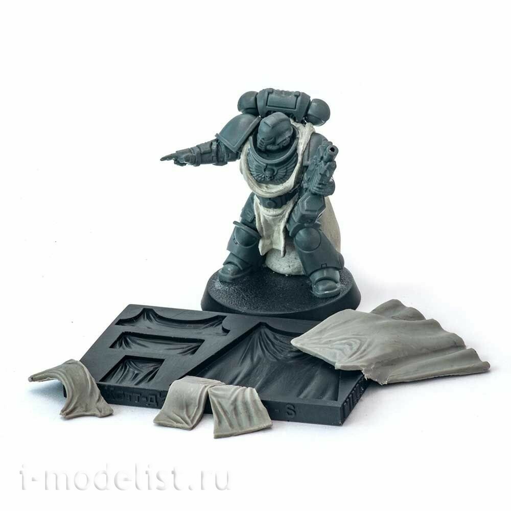 T-135 MiniWarPaint Инструмент (молд) для создания котт д'арм и плащи, размер S