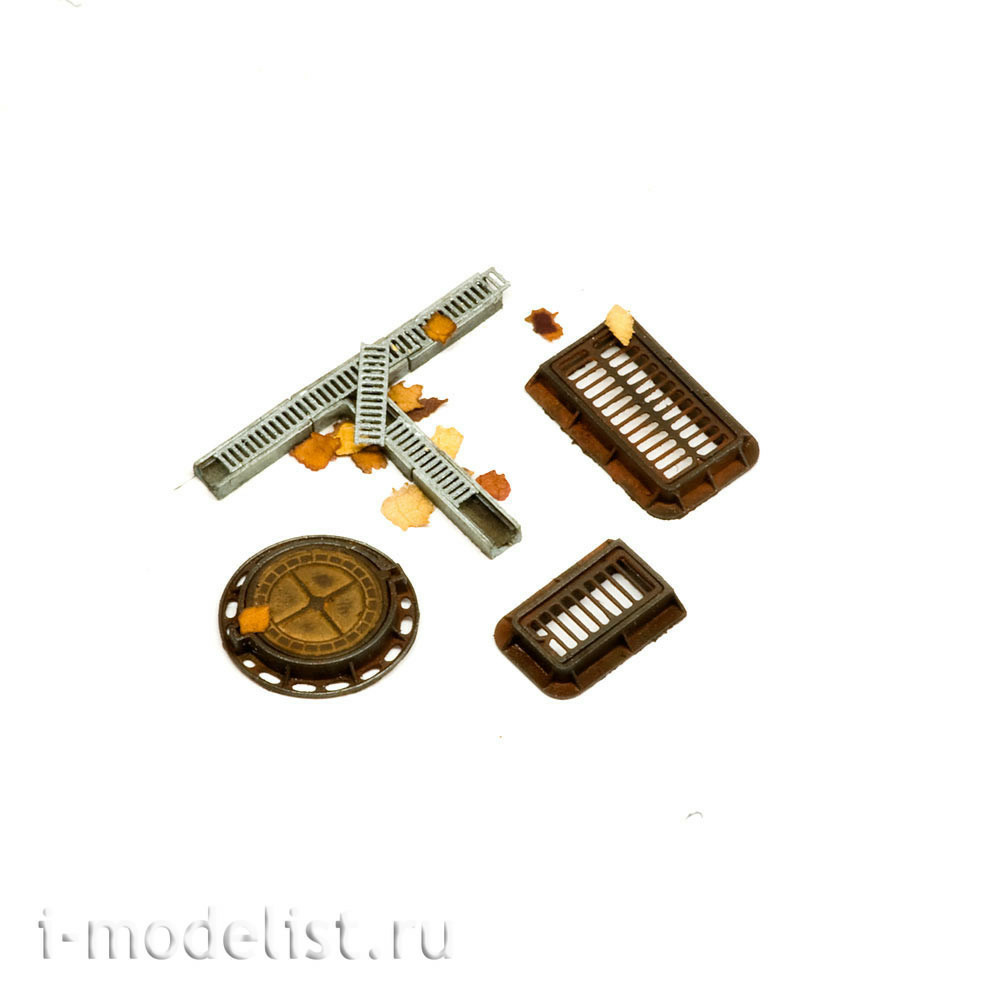 S-155 MiniWarPaint Люки и ливневая канализация, размер S																