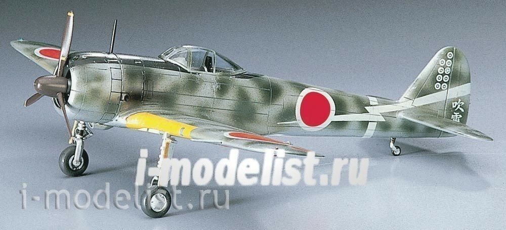 00131 Hasegawa 1/72 Самолёт Nakajima Ki43-II Hayabusa (OSCAR)