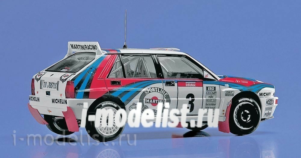 25015 Hasegawa 1/24 Автомобиль Lancia Super Delta ('92 Wrc Makes Champion)