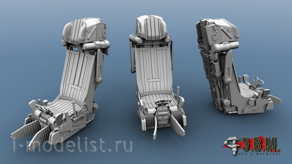 RS48051 Э.В.М. 1/48 Катапультные кресла К-36-ДМ-2 (G.W.H.)	