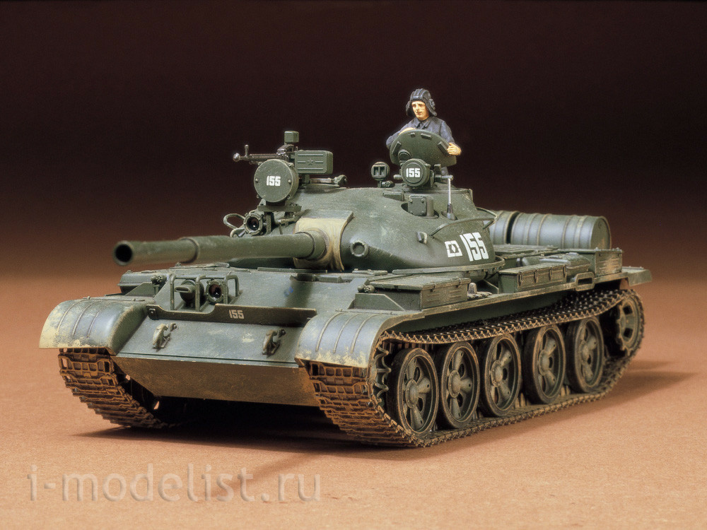 35108 Tamiya 1/35 Советский танк Т-62А с 1 фигурой