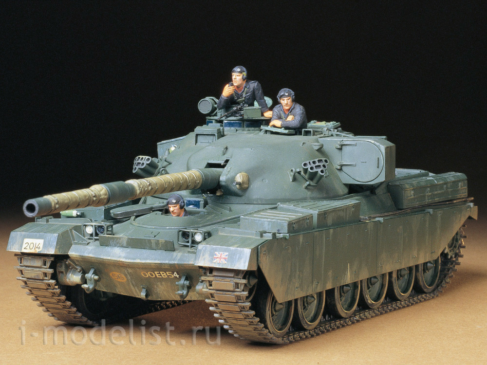 35068 Tamiya 1/35 Танк Chietain Mk.5 c 3 фигурами