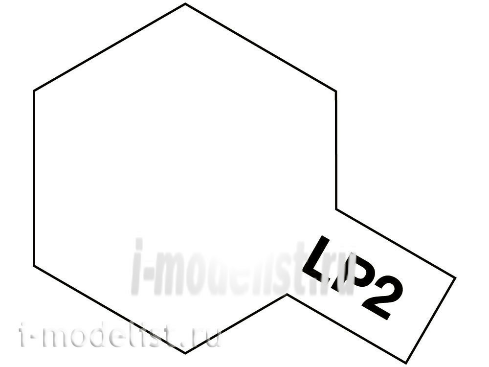 82102 Tamiya LP-2 White (Белая глянцевая) Лаковая краска 10мл.