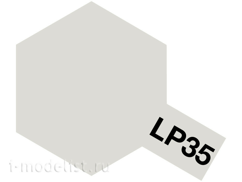 82135 Tamiya LP-35 Insignia White (Грязно-белая, американский флот) краска лаковая, 10 мл.