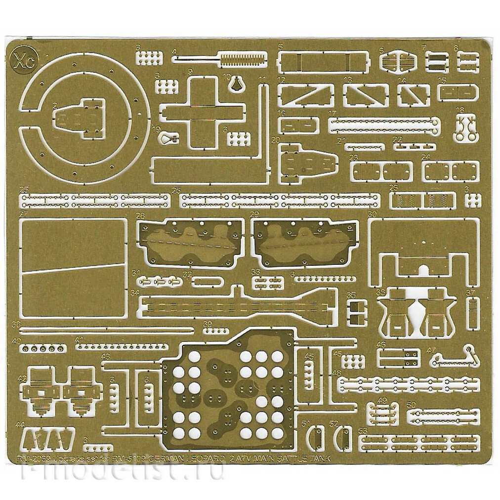 RM-2069 Rye Field Model 1/35 Набор улучшения для танка Leopard 2A7V