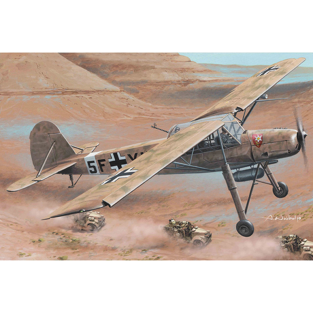 80181 HobbyBoss 1/35 Самолет Fieseler Fi-156 C-3/TROP Storch