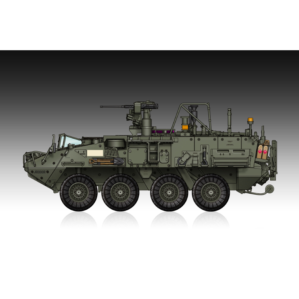 07429 Трубач 1/72 Американская разведывательная машина M1135 Stryker NBC RV