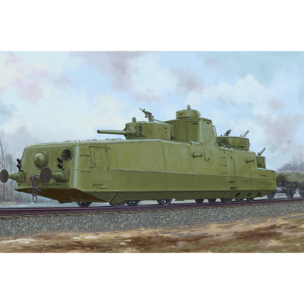 85514 HobbyBoss 1/35 Советский мотоброневагон МБВ-2