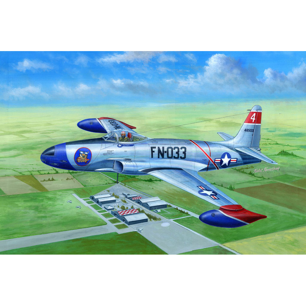 81723 HobbyBoss 1/48 Истребитель F-80A Shooting Star