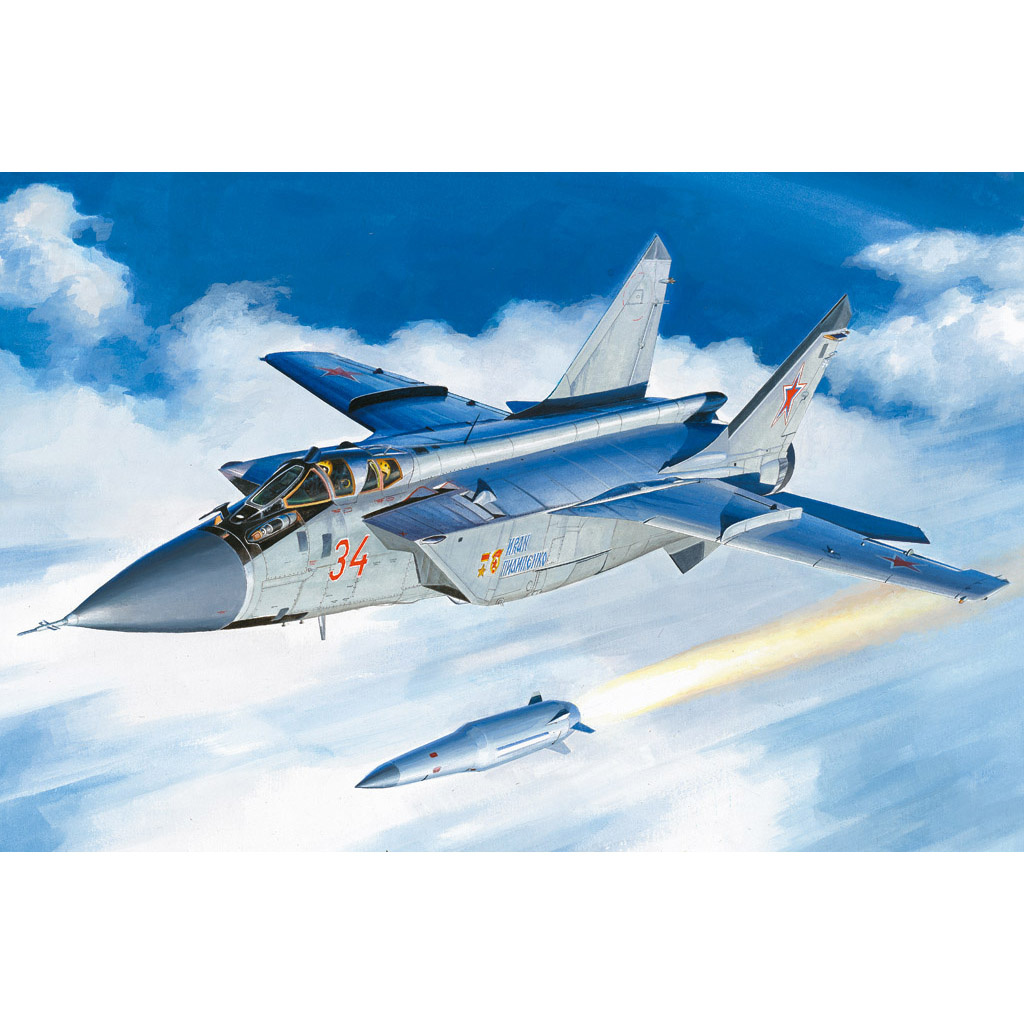 81770 HobbyBoss 1/48 Самолёт М-31БМ с ракетным комплексом Кинжал