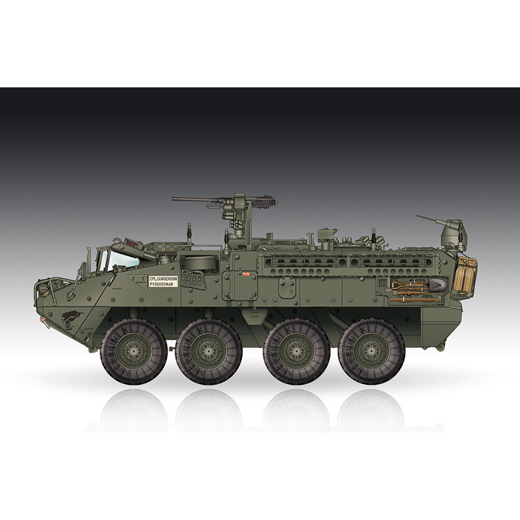 07423 Трубач 1/72 Командирская машина M1130 Stryker