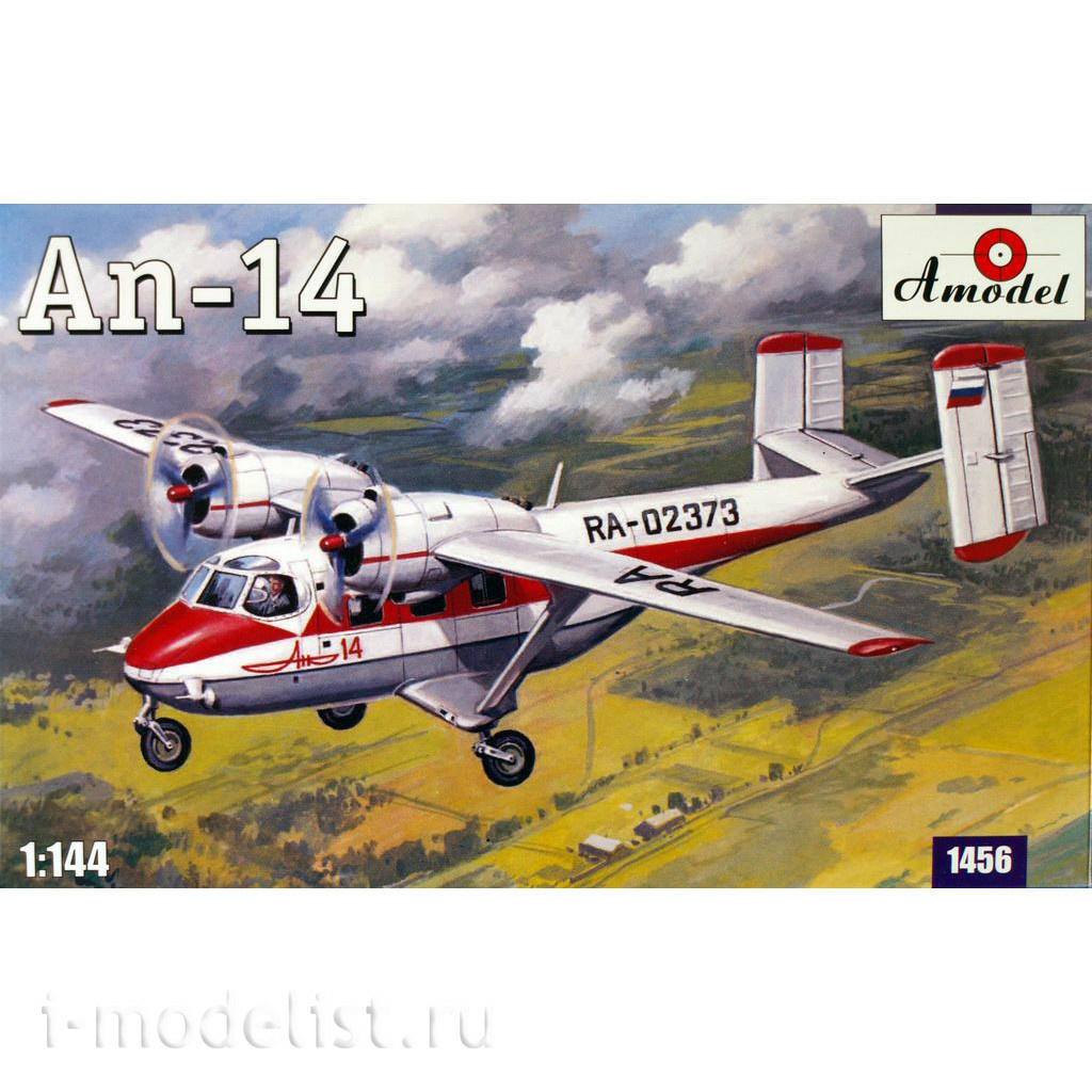 1456 Amodel 1/144 Самолет Антонов Ан-14