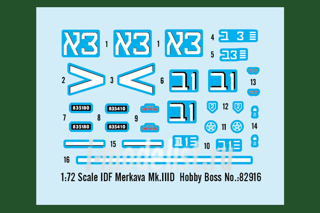 82916 HobbyBoss 1/72 IDF Merkava Mk.IIID