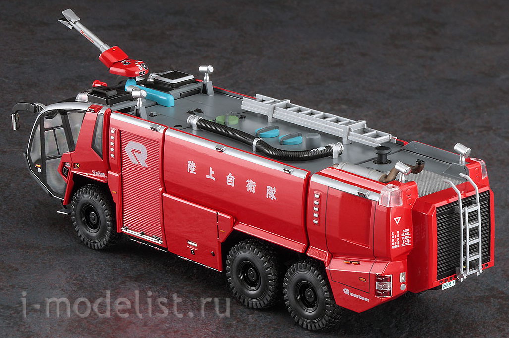 54005 Hasegawa 1/72 Пожарный аэродромный автомобиль Rosenbauer Panther 6x6