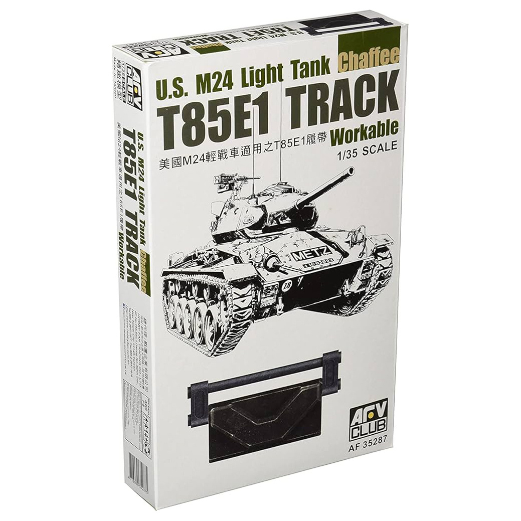 AF35287 AFVClub 1/35 Рабочие траки для американского лёгкого танка M24 Chaffee T85E1