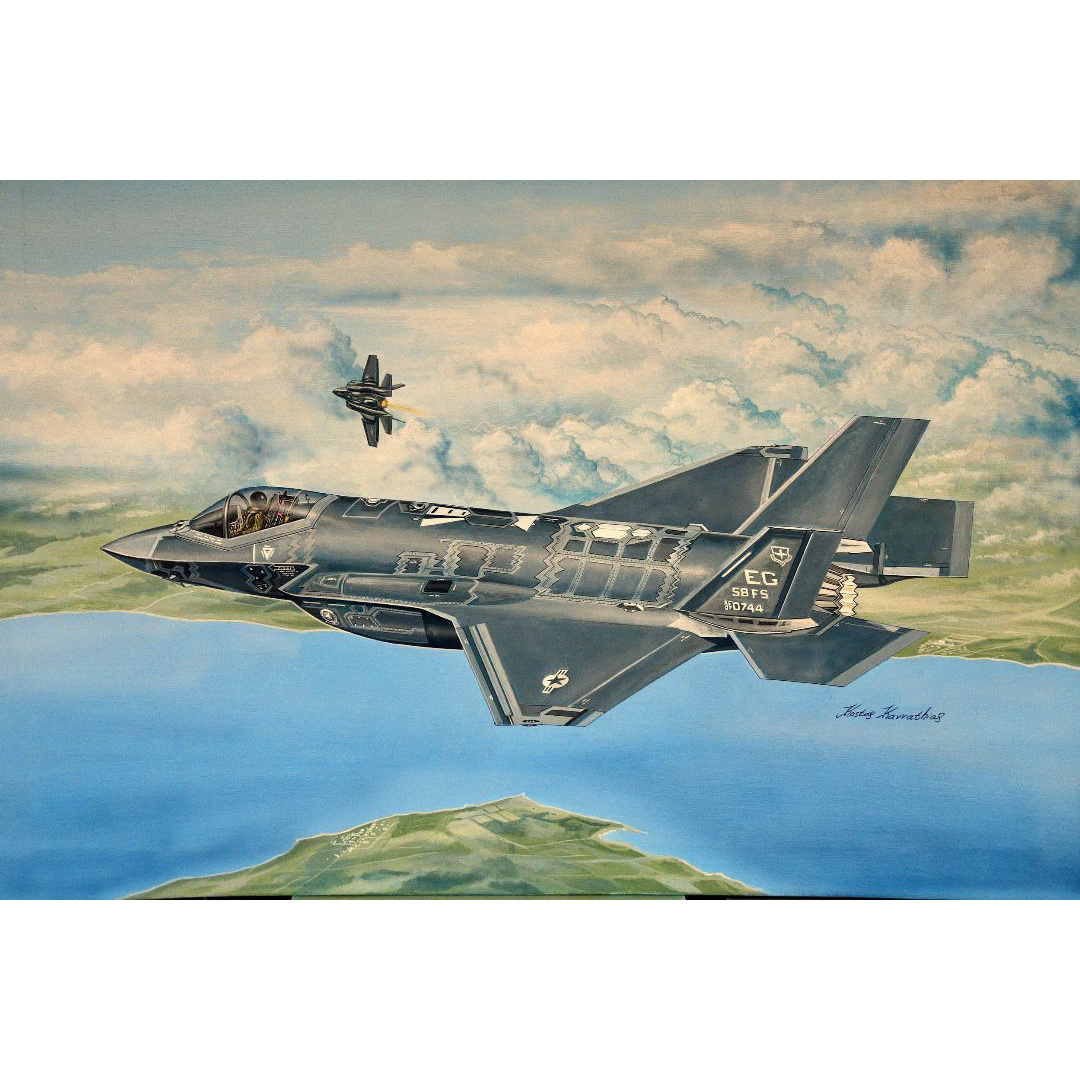 03231 Трубач 1/32 Истребитель F-35A Lightning