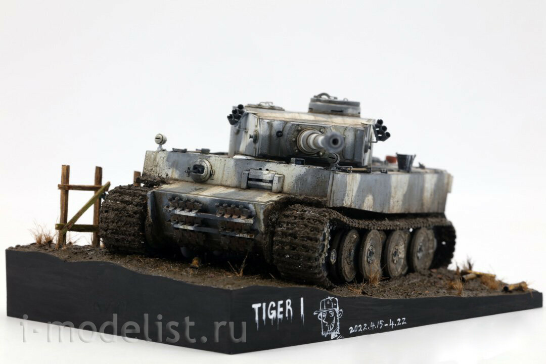 BT-014 Border Model 1/35 Танк Tiger I Initial Production