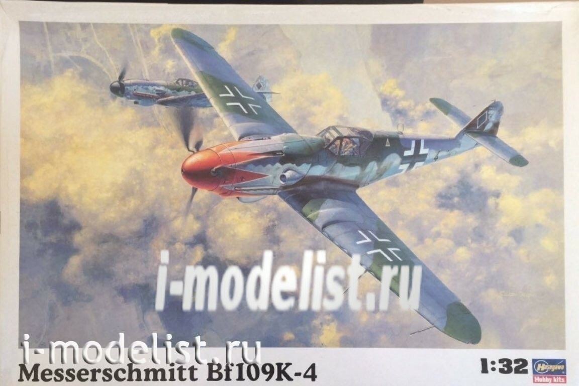 08070 Hasegawa 1/32 Самолет MESSERSCHMITT Bf109K-4